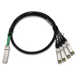 Finisar JG331A 40G QSFP+ to 4x10G SFP+ 5m Direct Attach Copper Splitter Cable